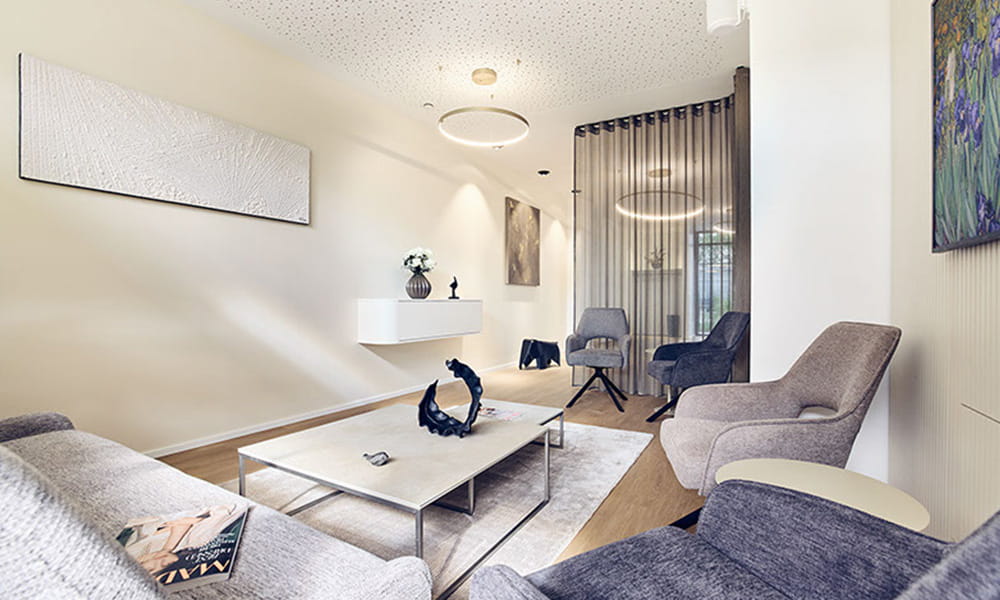 Wartebereich WiLa Dental