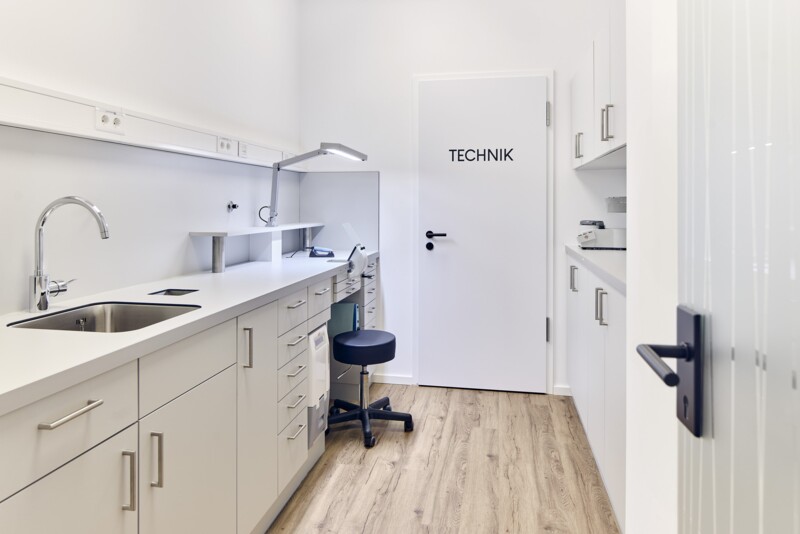 Praxisklinik Kochel - Technikraum