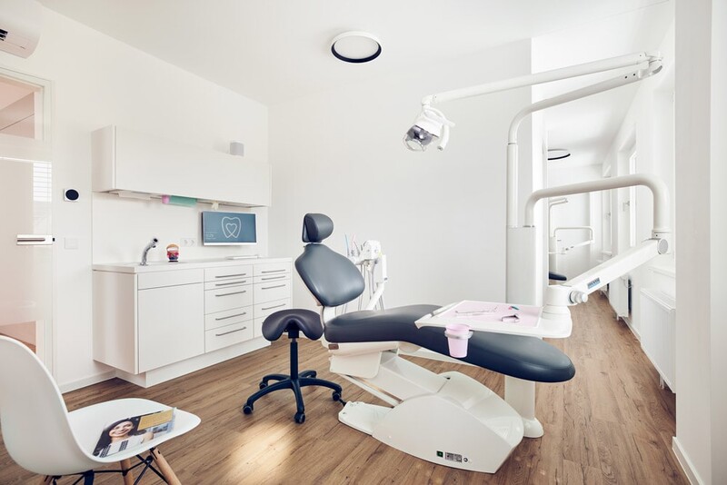 Separate Behandlungszimmer in der KFO Dr. Kochel