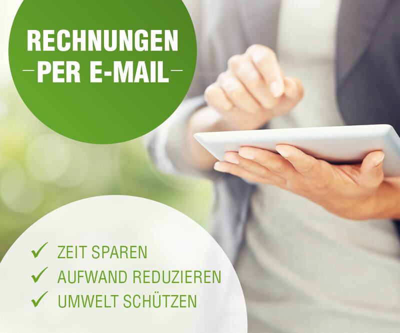 Rechnungen bei NWD bequem per E-Mail erhalten