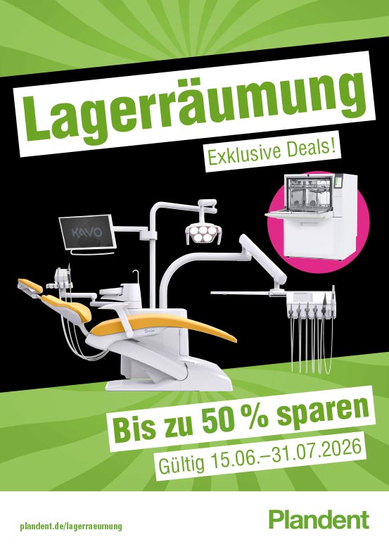 Großer Lagerräumungsverkauf bei Plandent