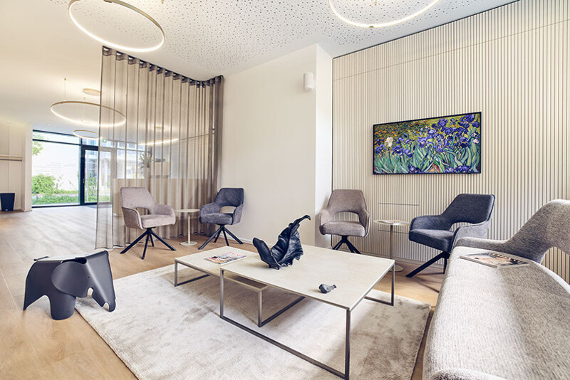 Wartebereich WILA Dental Concept