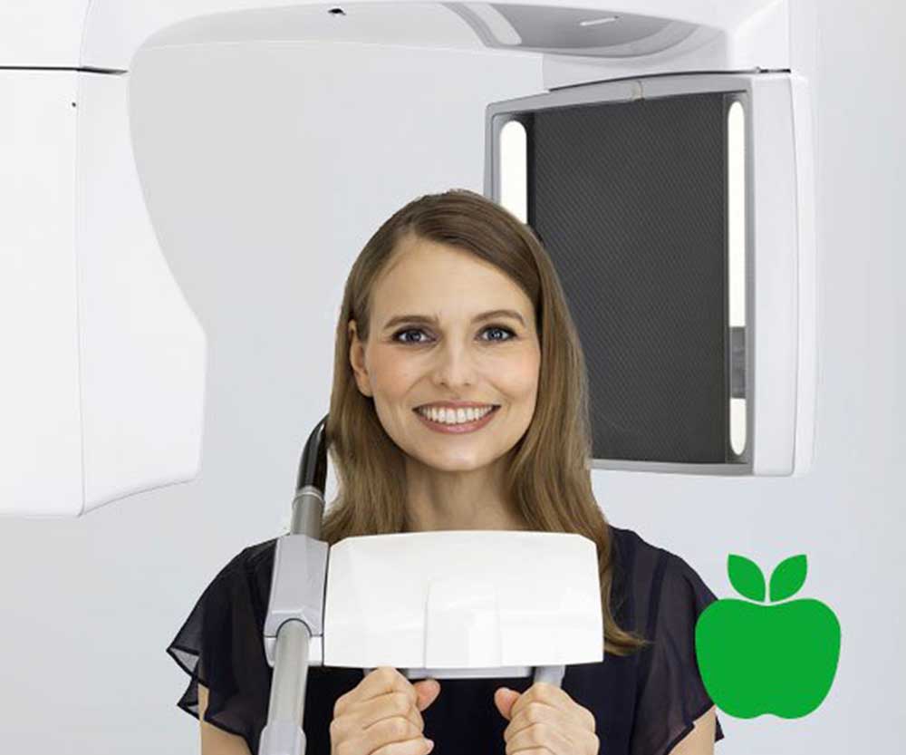 Planmeca Viso™ 3D-Bildgebung bei minimaler Patientendosis
