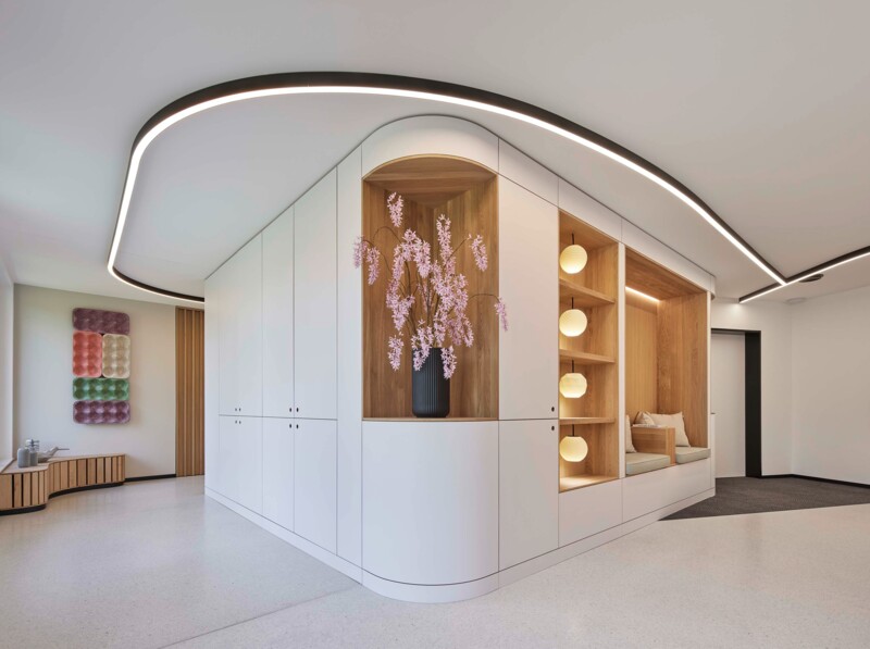 Integrierte Sitznische Zahnzentrum Telgte