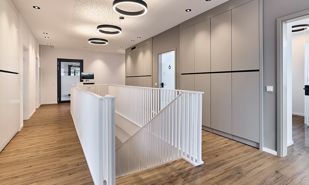 Flur in der Praxisklinik Kochel