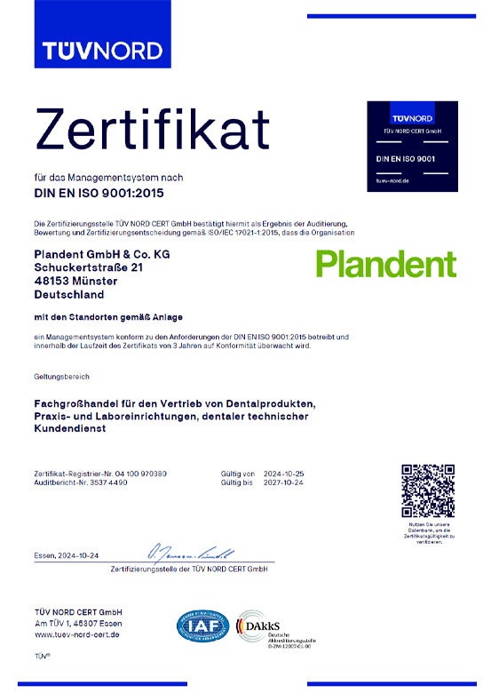 TÜV Nord Zertifizierung