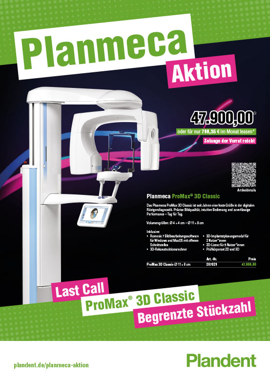 Planmeca-Aktion bei Plandent – nur bis zum 30.09.2026