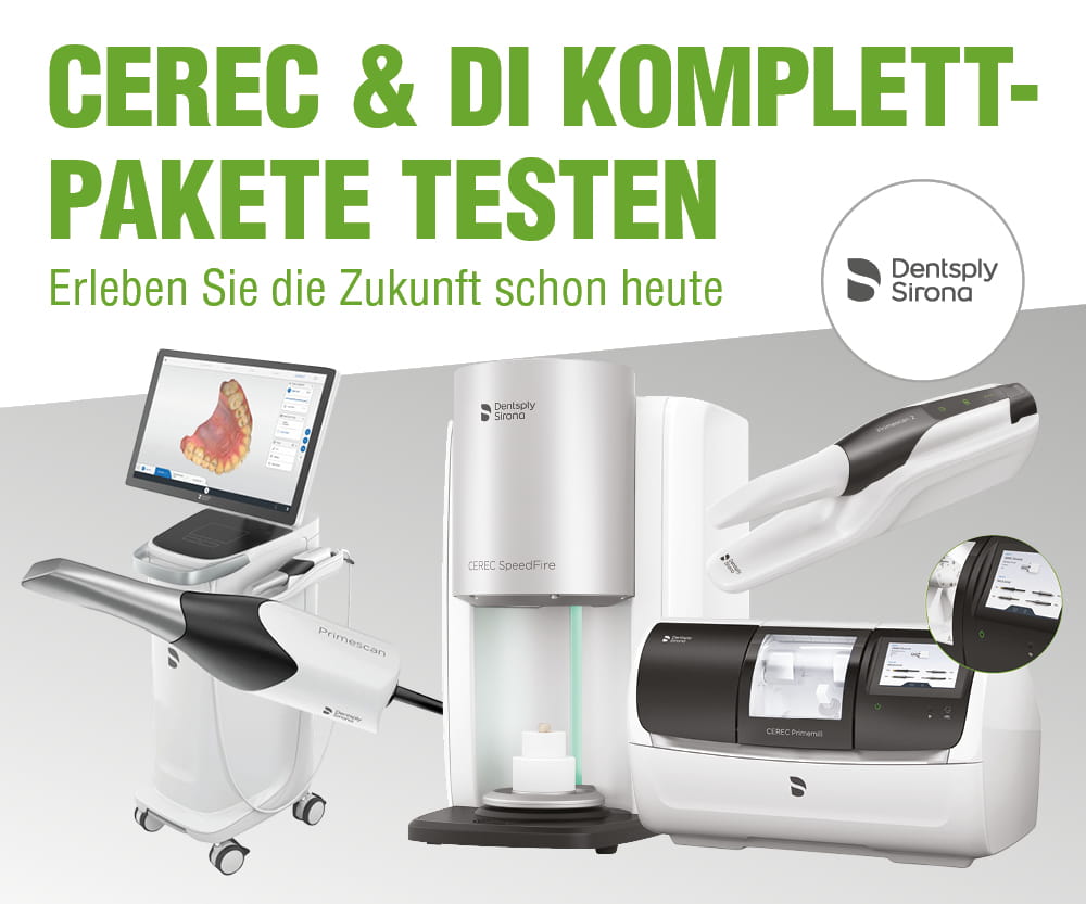 Testaktion – Erleben Sie die Modernisierung Ihrer Zahnarztpraxis mit unserer CEREC & DI-Paket Testaktion inkl. Schulung und Support. Jetzt anmelden! im Plandent Online-Shop